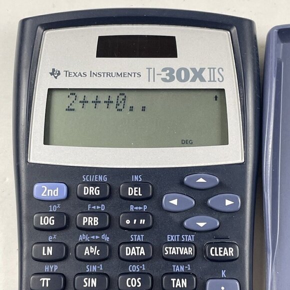 Texas Instruments TI-30X IIS Solar Scientific Calculator Tested Working - Picture 3 of 7